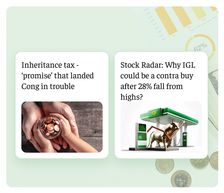 Manage your wealth better with in-depth insights & updates on finance.